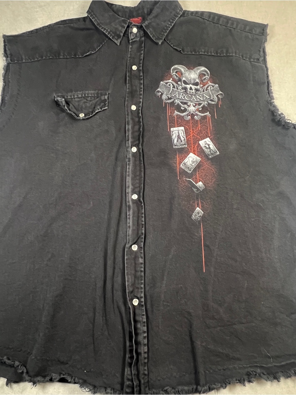 Spiral Direct 3XL Death XIII Grim Reaper Gothic Biker Shirt